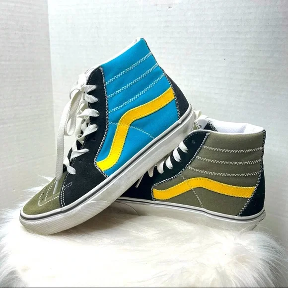 Vans sk8 hi turquoise hotsell